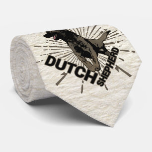 Dutch Shepherd Dog Tie