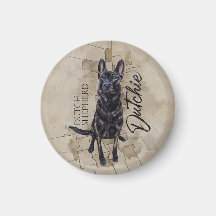 Dutch Shepherd - Dutchie Illustration
