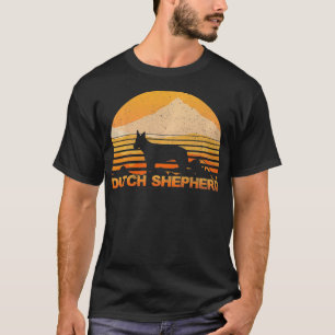 DUTCH SHEPHERD Funny , Vintage Retro Pullover 