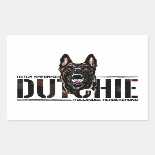 Dutch Shepherd -Hollandse Herdershond Sticker