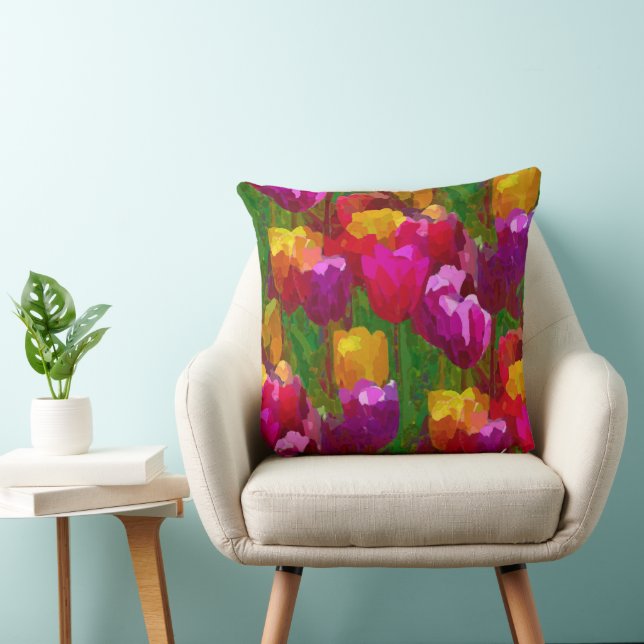 Dutch Silks Throw Pillow (Chair)