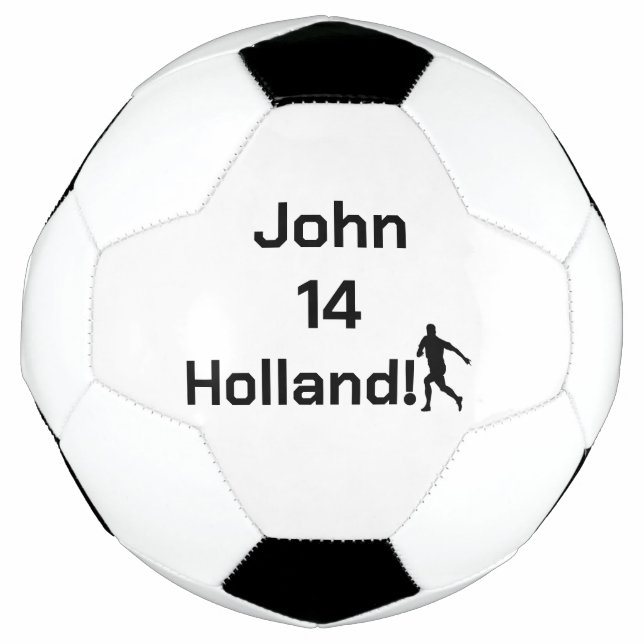 Dutch Soccer, customizable     Soccer Ball (Front)