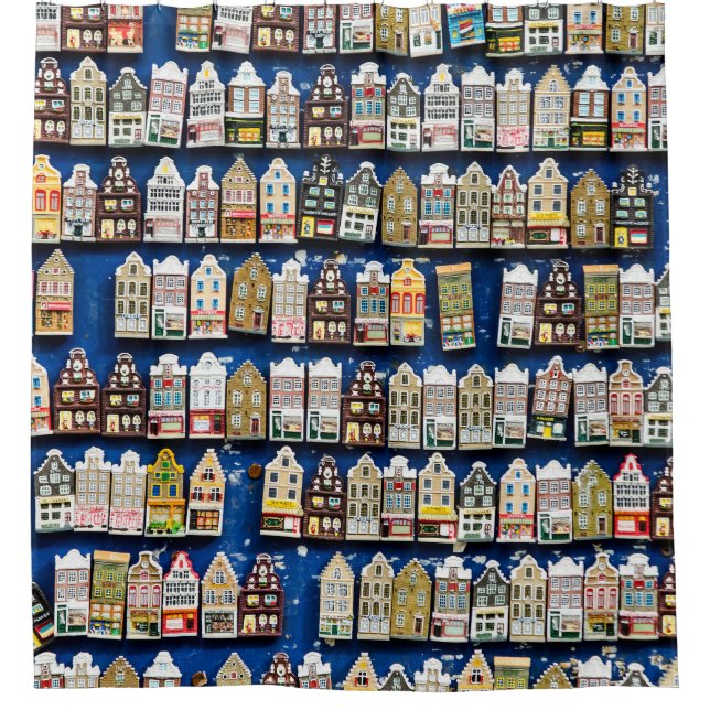 Dutch souvenirs, Amsterdam street scene. (Front)