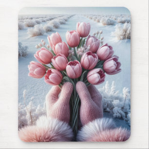 Dutch Tulip Bouquet Mouse Pad