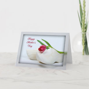 Dutch tulip for Mom's Day Card