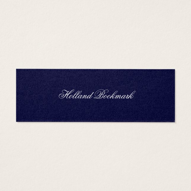 Dutch Tulips Holland Bookmark Photo Art (Back)