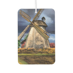 Dutch Windmill Car Air Freshener