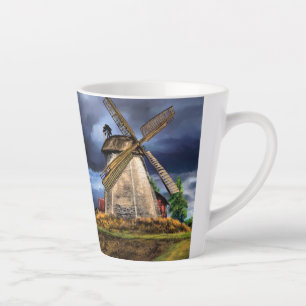Dutch Windmill Latte Mug