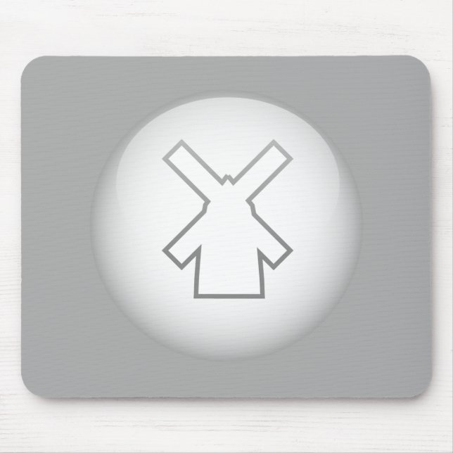 Dutch Windmill Mouse Pad (Front)