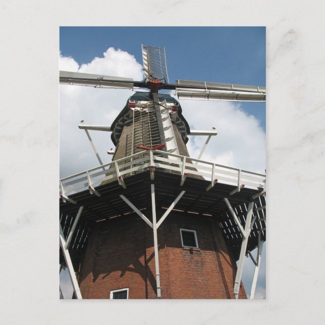 Dutch Windmill Post Card (Front)
