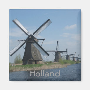 Dutch windmills magnet
