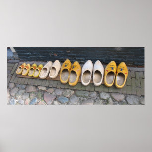 Dutch Wooden Shoes in Holland Poster