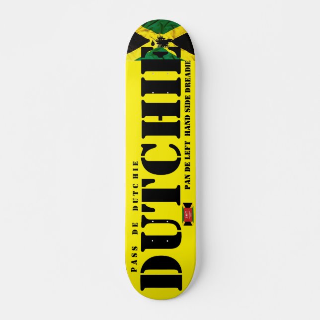 DUTCHIE  JMT 7 3/4" Skateboard Deck (Devant)