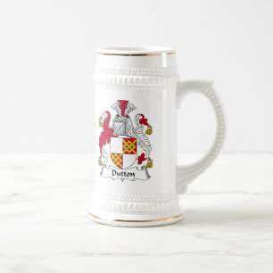 Dutton Family Crest Beer Stein