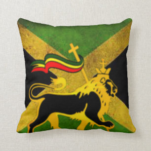 Dutty Tuff Jahmaica Throw Pillow