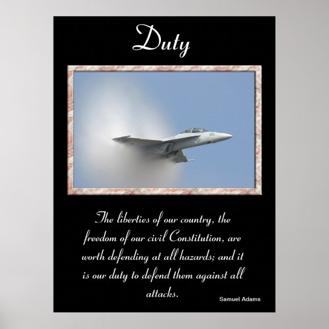 Duty: Breaking the Blue Poster (Front)