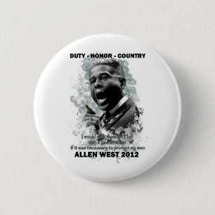 Duty Honour Country 2 Inch Round Button