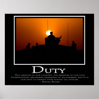 Duty Poster
