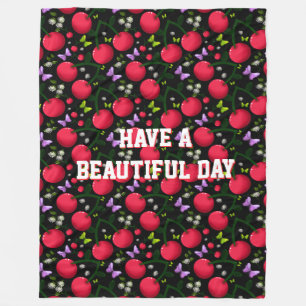 Duvet Cover Fleece Blanket