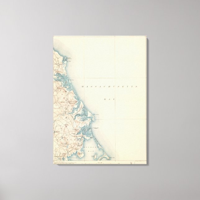 Duxbury, Massachusetts Canvas Print (Front)