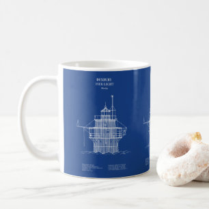 Duxbury Pier Light Lighthouse - Massachusetts – AD Coffee Mug