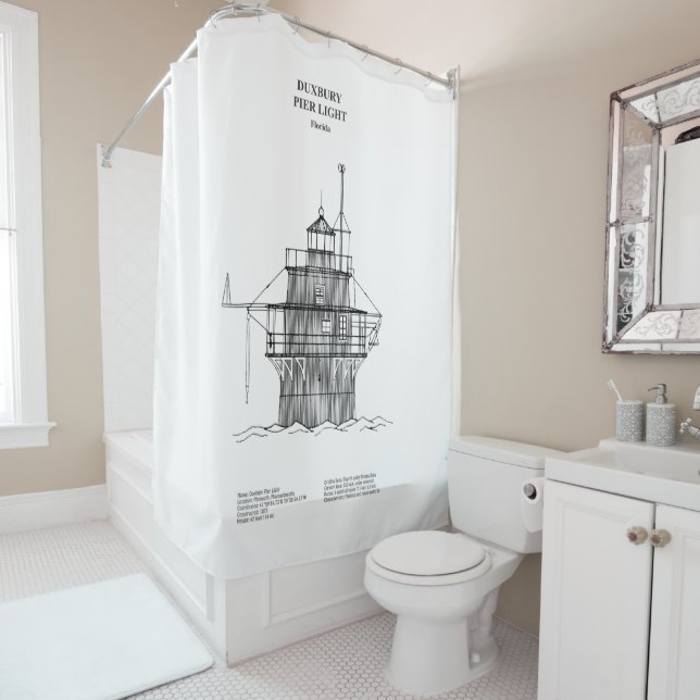 Duxbury Pier Light Lighthouse - Massachusetts -BD (In Situ)