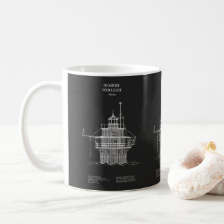 Duxbury Pier Light Lighthouse - Massachusetts – PD Coffee Mug