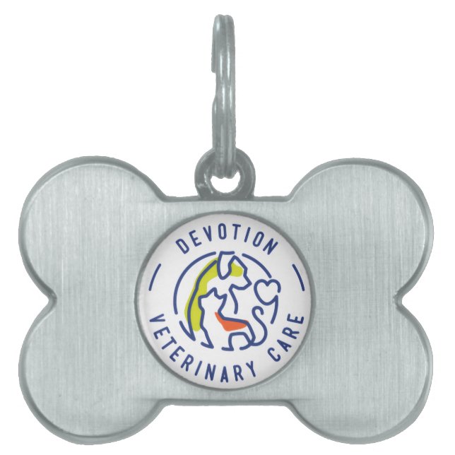 DVC Bone Dog Tag (Front)