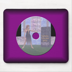 DVD Label Mouse Pad