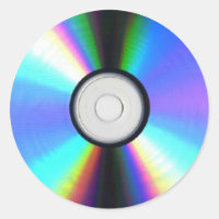 DVD sticker