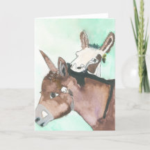 D'Vine Donkey's Card
