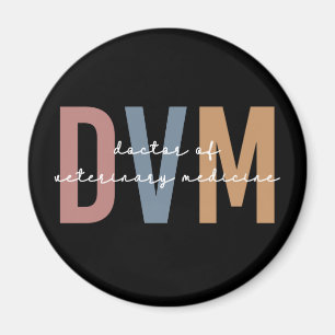 DVM Doctor of Veterinary Medicine Gifts  Magnet