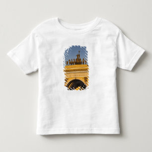 Dvortsovaya Square, Triumphal Arch, sunset Toddler T-shirt