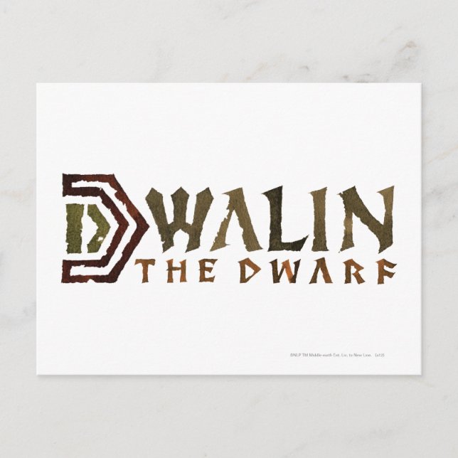 Dwalin Name Postcard (Front)