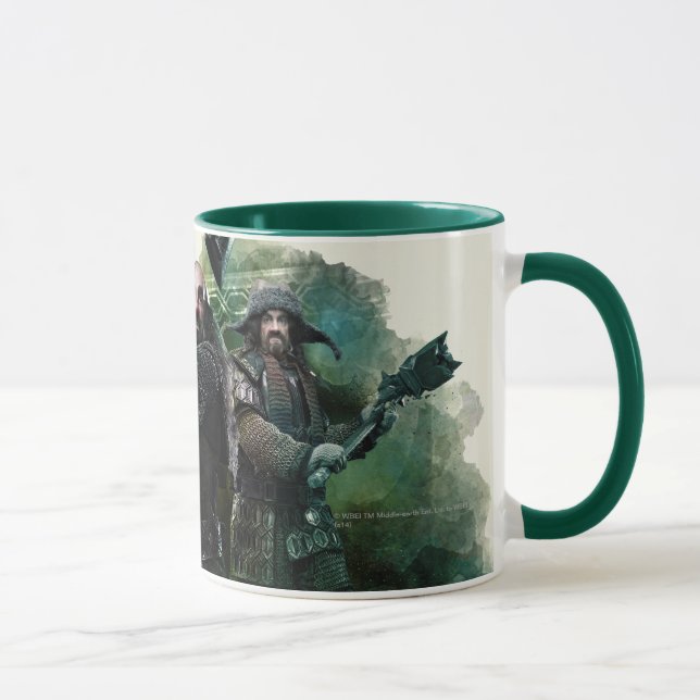 Dwalin, Nori, & Bofur Graphic Mug (Right)