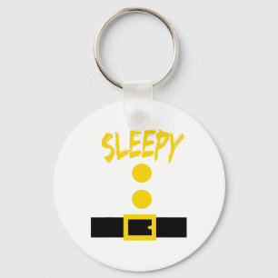 Dwarf Costume - Fun Halloween Gift Idea - Sleepy  Keychain