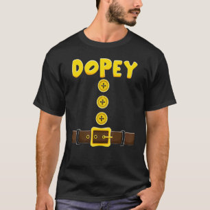 Dwarf Easy Halloween Costume Matching Group Couple T-Shirt