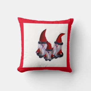 Dwarf family Wonderland Throw Pillow