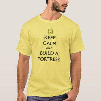Dwarf Fortress Keep Calm and Build a Fortress Item T-Shirt