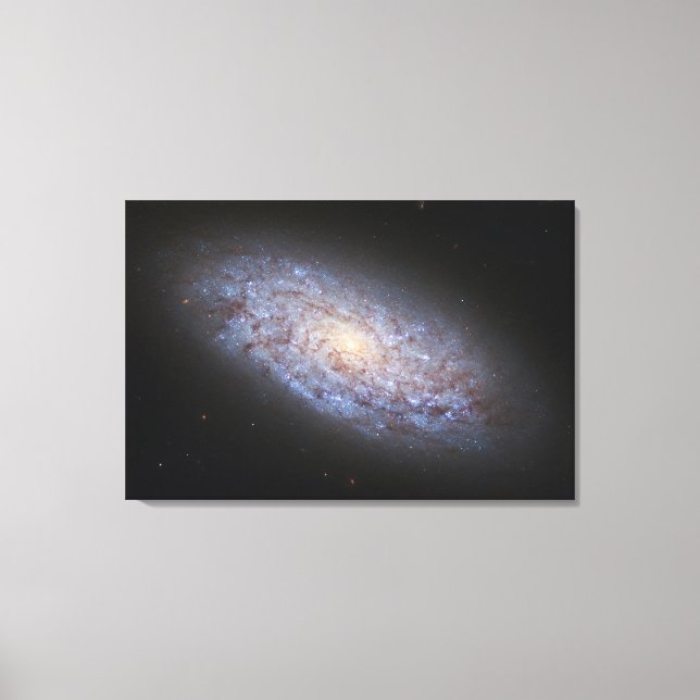 Dwarf Galaxy Ngc 5949. Canvas Print (Front)