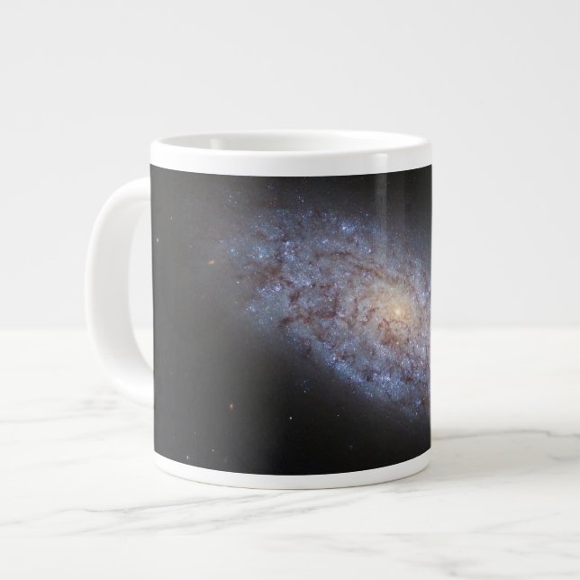 Dwarf Galaxy Ngc 5949. Large Coffee Mug (Front Left)