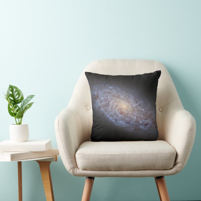 Dwarf Galaxy Ngc 5949. Throw Pillow (Chair)