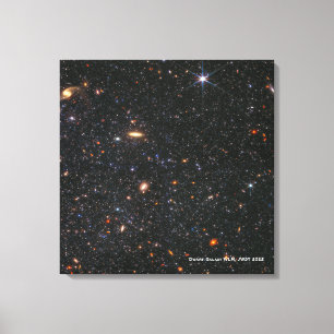 Dwarf Galaxy WLM James Webb Space Telescope Hi-Res Canvas Print