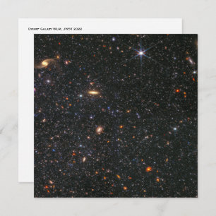 Dwarf Galaxy WLM James Webb Space Telescope Hi-Res Card