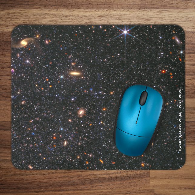 Dwarf Galaxy WLM James Webb Space Telescope Hi-Res Mouse Pad (Creator Uploaded)