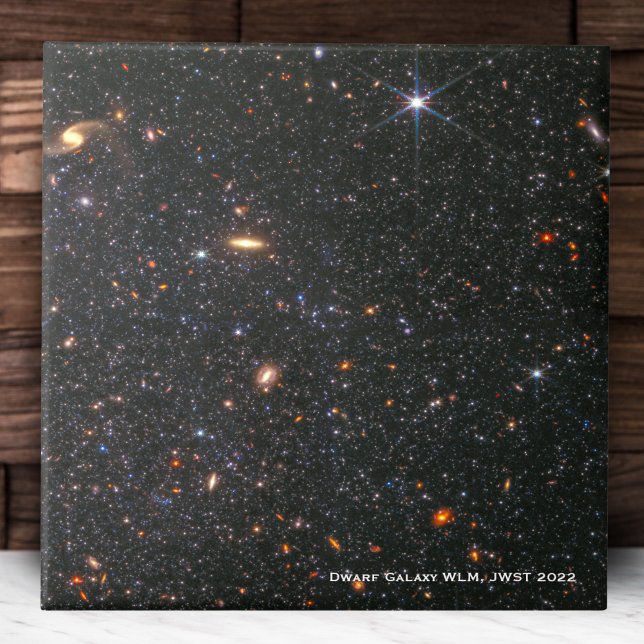Dwarf Galaxy WLM James Webb Space Telescope Hi-Res Tile (Creator Uploaded)
