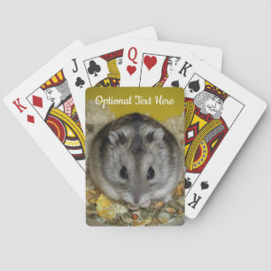 Dwarf Hamster Pet Playing Cards