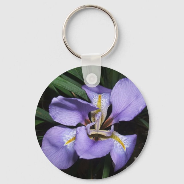Dwarf Iris Keychain (Front)
