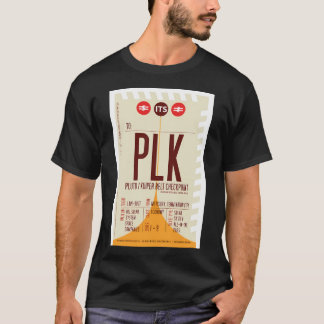 Dwarf Planet Pluto Boarding Pass (Interplanetary S T-Shirt