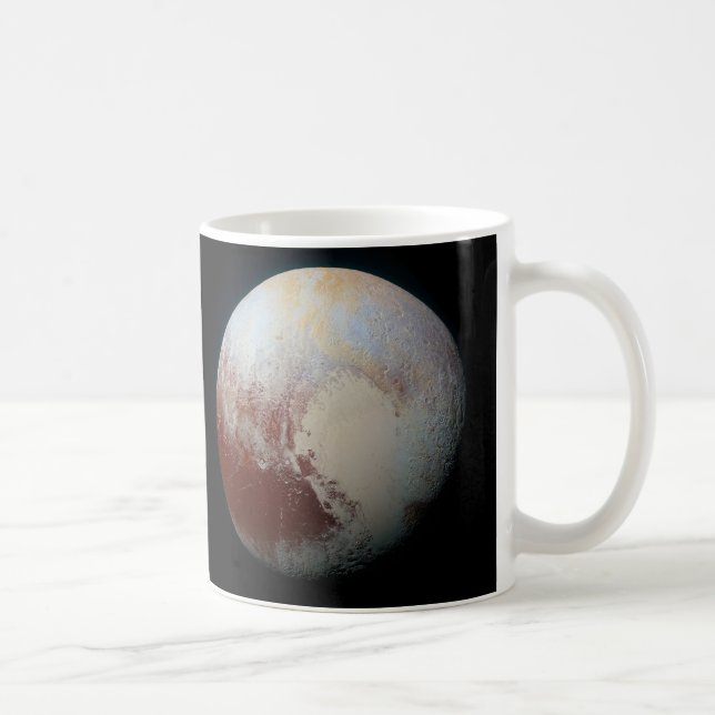 Dwarf Planet Pluto Coffee Mug (Right)